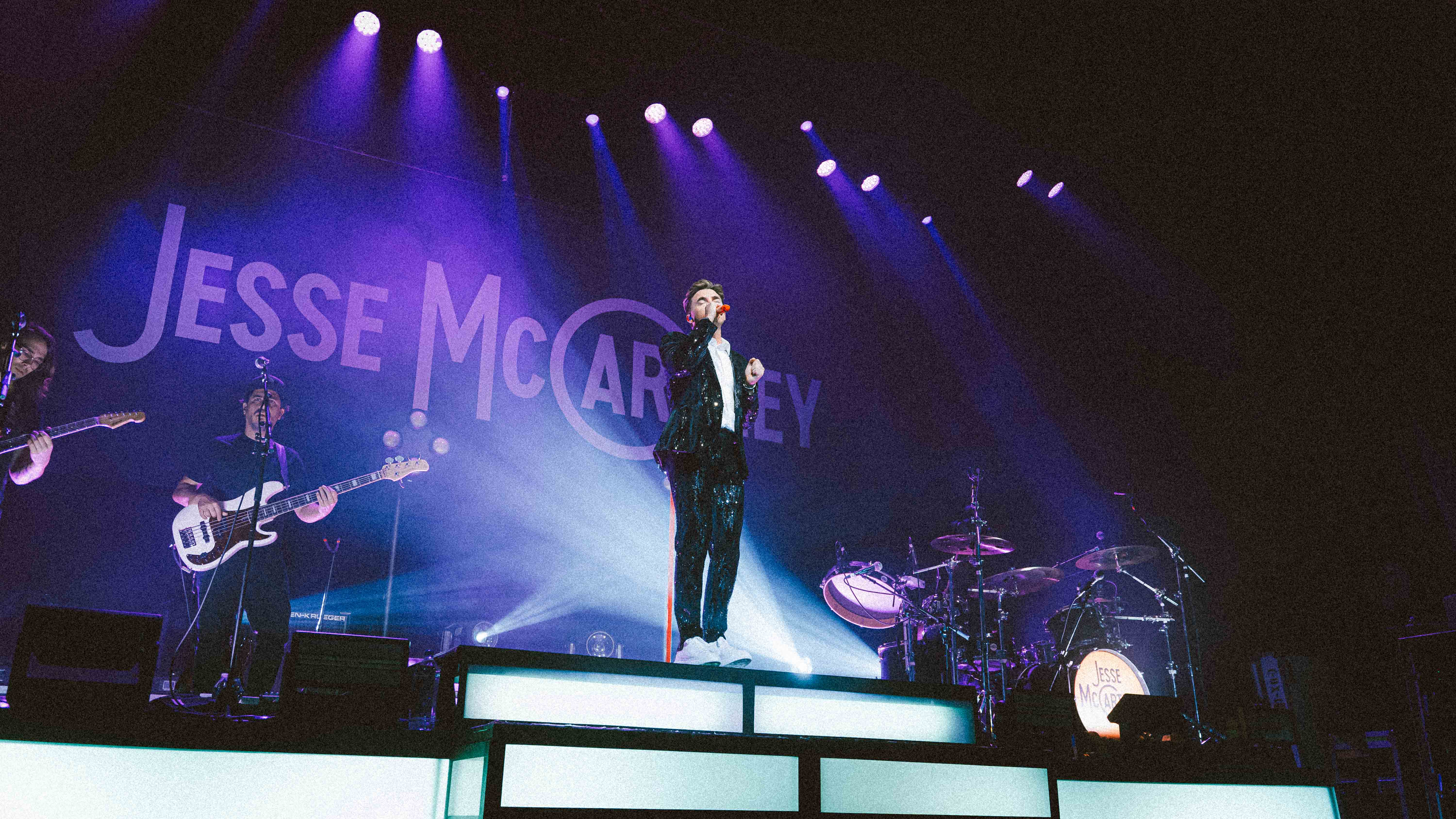 Audience at a Jesse McCartney concert